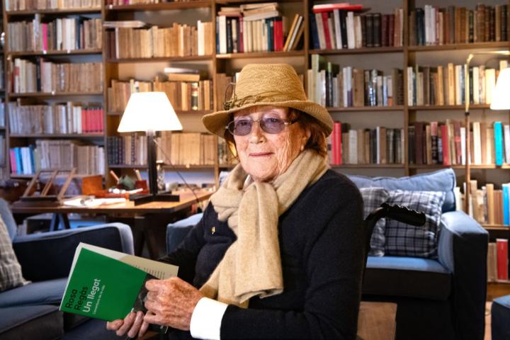 Rosa Regàs, en una reciente sesión de fotografía