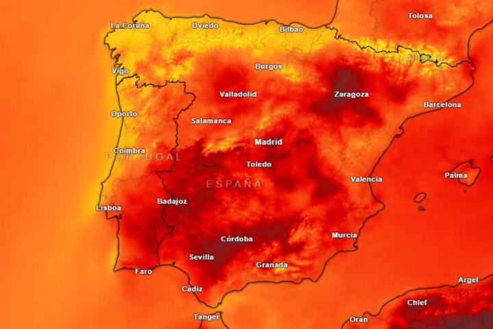 Predicción de Meteored en España para la noche del jueves 18 de julio