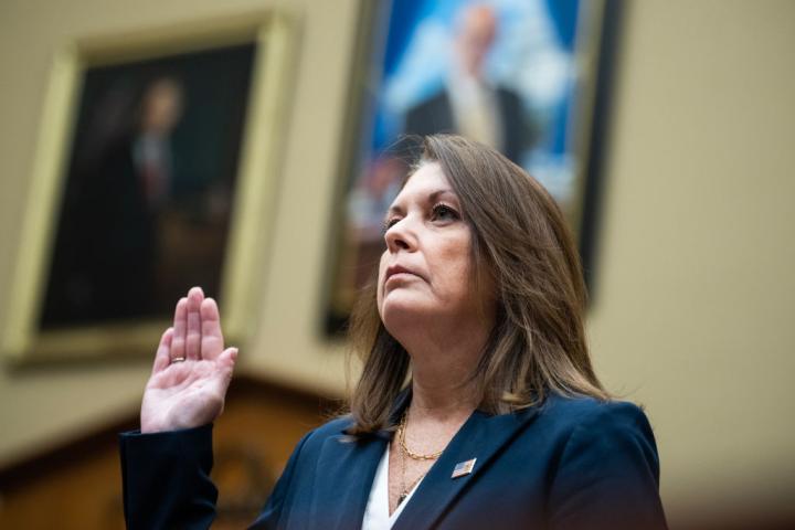 Kimberly Cheatle, directora del Servicio Secreto de EEUU, este lunes