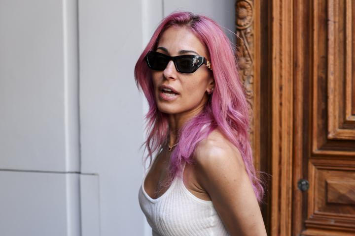 Hiba Abouk el viernes 26 de julio en Madrid.