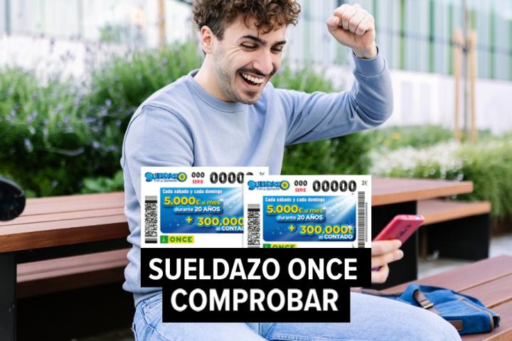 ONCE: Comprobar Sueldazo y Super Once de hoy sábado 27 de julio.