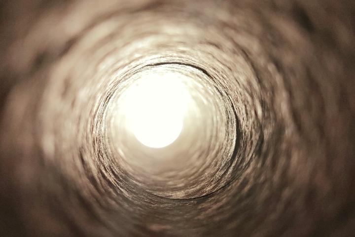 Túnel subterráneo.