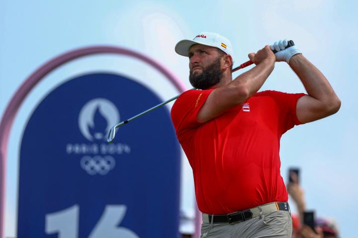 Jon Rahm en los Juegos Olímpicos de Paris 2024.