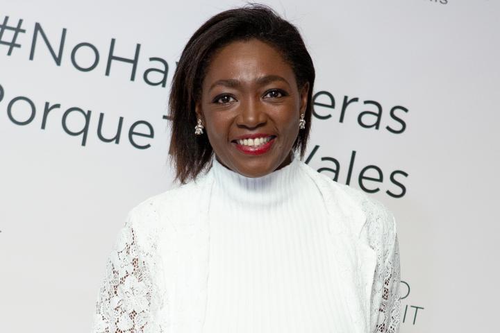 La presentadora de Telemadrid, Francine Gálvez.