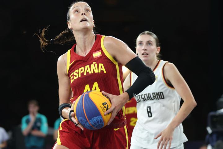 Gracia Alonso, en la final ante Alemania