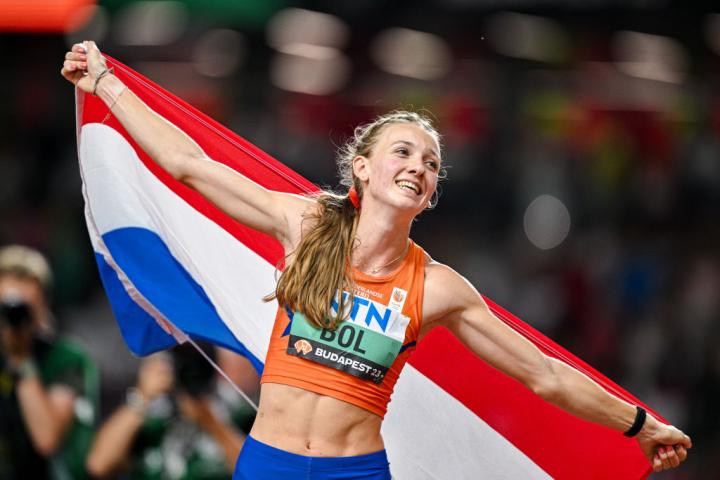 alt="alt="La holandesa Femke Bol, medalla de oro de los 400""