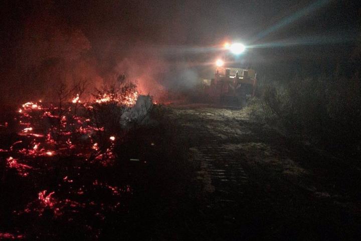 Incendio en La Estrella (Toledo).