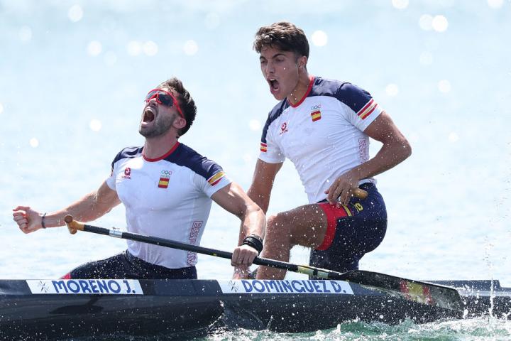 Joan Antoni Moreno and Diego Domínguez