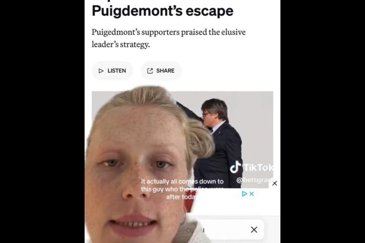 El vídeo de la usuaria de TikTok @belsgrace