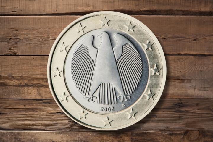 Moneda de 1 euro de Alemania 2022