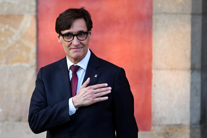 Salvador Illa, nuevo presidente de Cataluña.