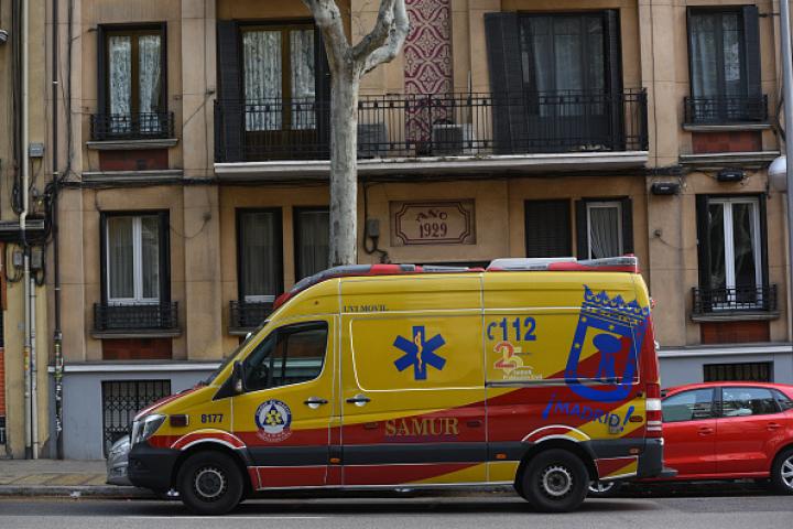 Imagen de archivo de una ambulancia del Samur.