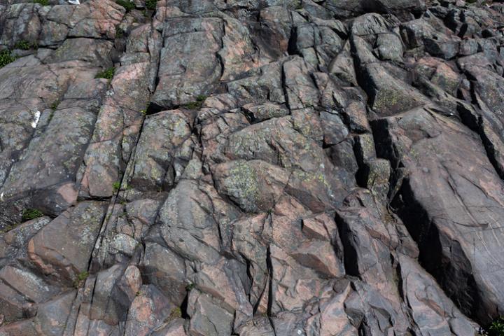 Imagen de archivo de una pared rocosa.