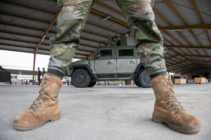 Imagen de archivo de un despliegue de tropas españolas en una misión en Mali.