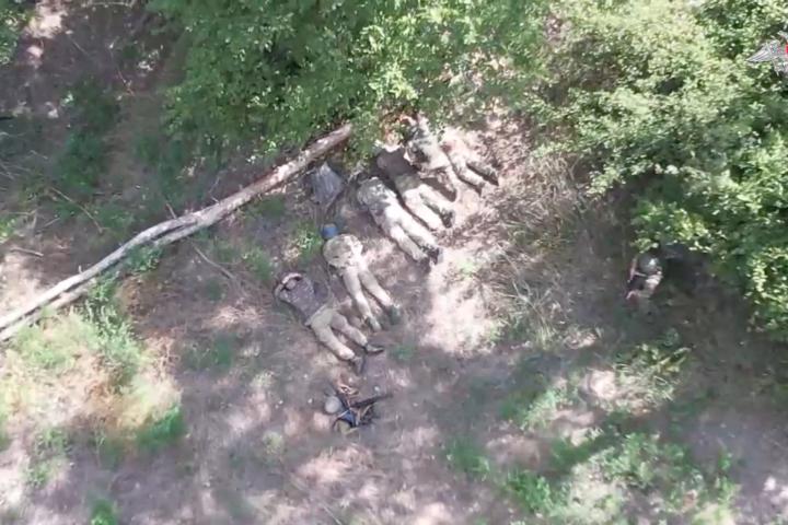 Tropas ucranianas capturadas por rusas en Kursk (Rusia), según Moscú.