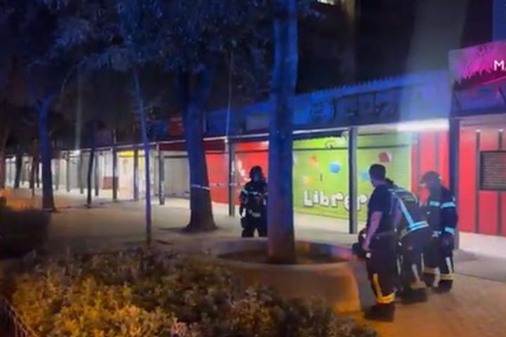 El punto en el que tuvo lugar el incidente, en el distrito de Villaverde.