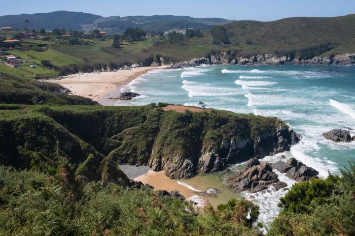 La Playa de Baleo, ubicada en el municipio coruñés de Valdoviño, en una imagen de archivo