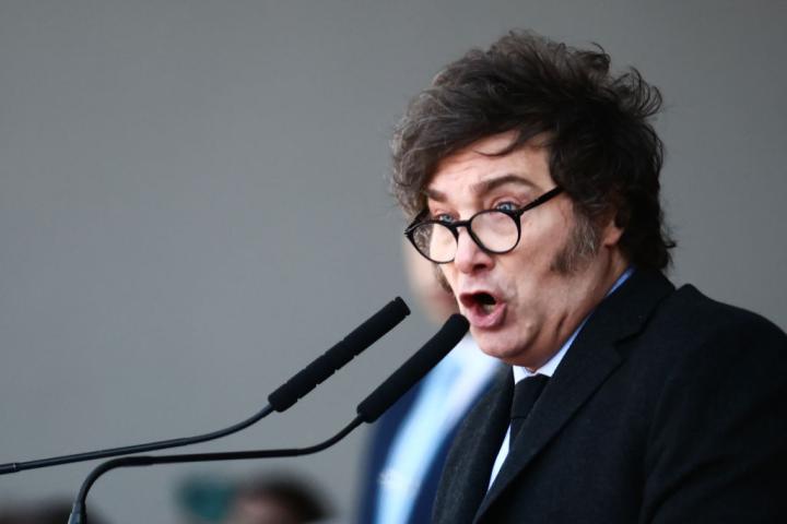 El mandatario argentino, Javier Milei, en una imagen de archivo.