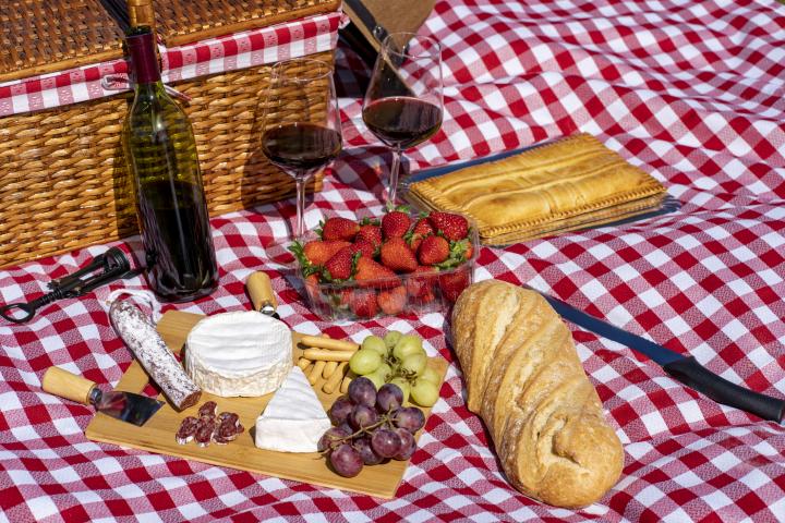 Imagen de archivo de un pícnic.