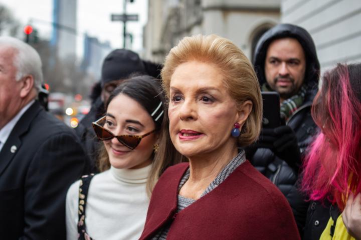 La diseñadora Carolina Herrera.