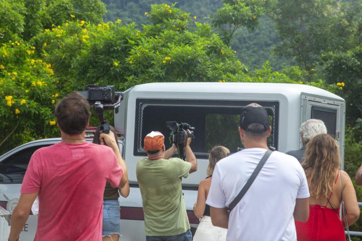 Daniel Sancho, a su llegada a la lectura de la sentencia el jueves 29 de agosto de 2024.
