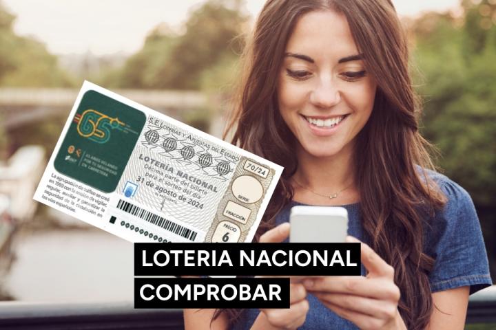 Comprobar Lotería Nacional en directo: resultado y números del sorteo hoy sábado 31 de agosto.