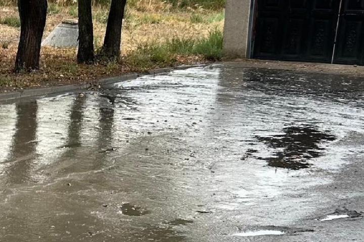Inundaciones en Yeles (Toledo).