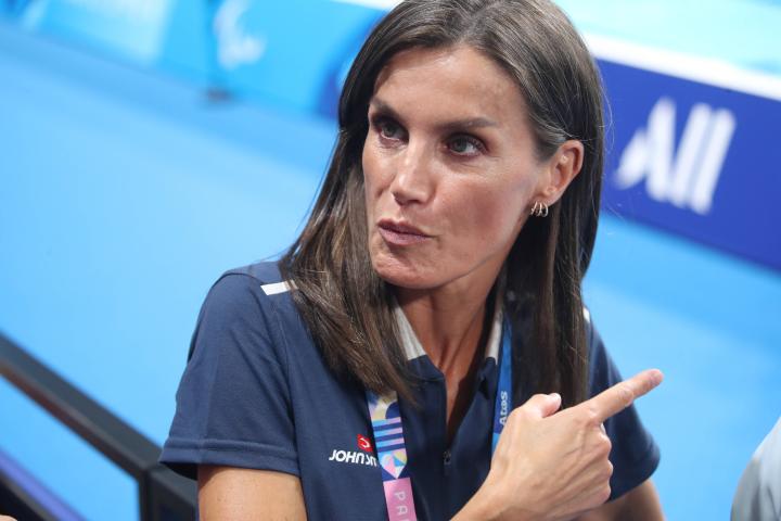 La reina Letizia, en los Juegos Paralímpicos de París 2024.