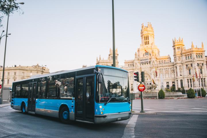 Autobús de la EMT de Madrid