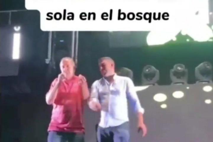 Captura de uno de los instantes del vídeo del alcalde de Vita (Ávila) por el que ha sido acusado de apología de la pederastia.