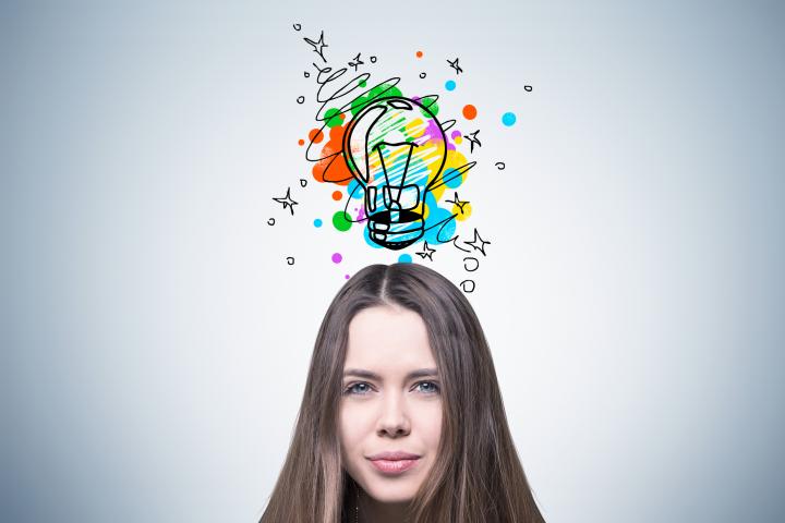 Mujer con altas capacidades.