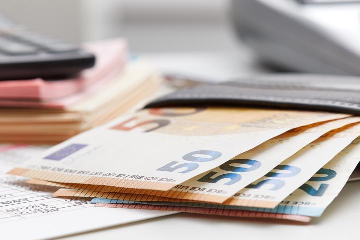 Varios billetes de 50 euros.