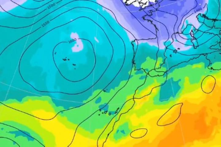 Mapa de AEMET para los próximos días