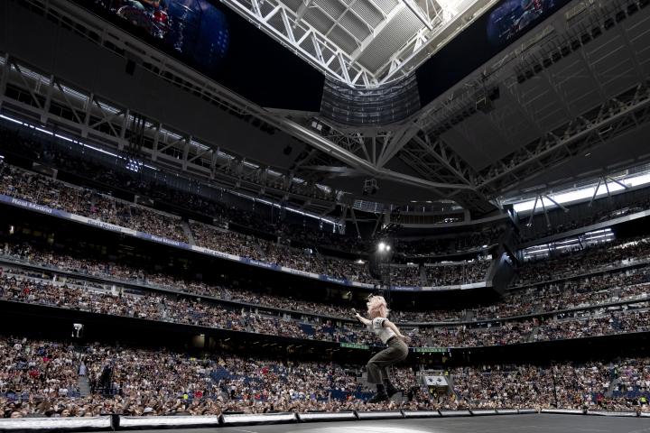 Uno de los conciertos de Taylor Swift en el Bernabéu.