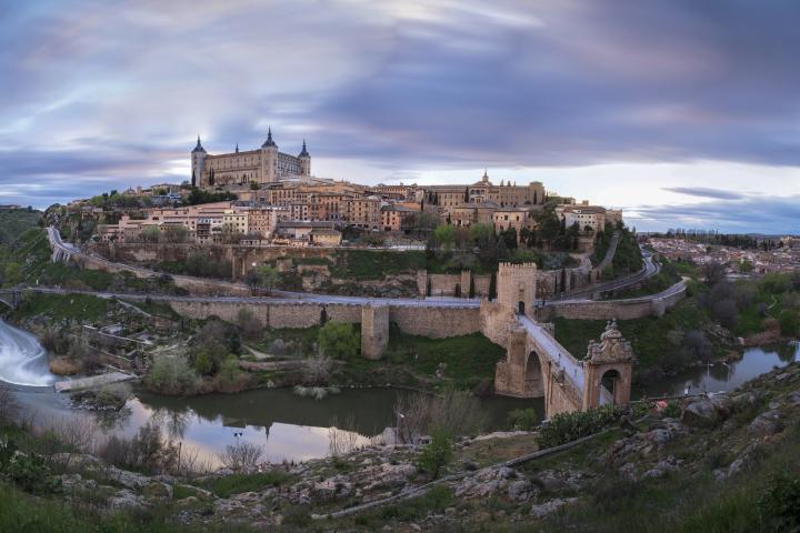 Vista panorámica de Toledo.