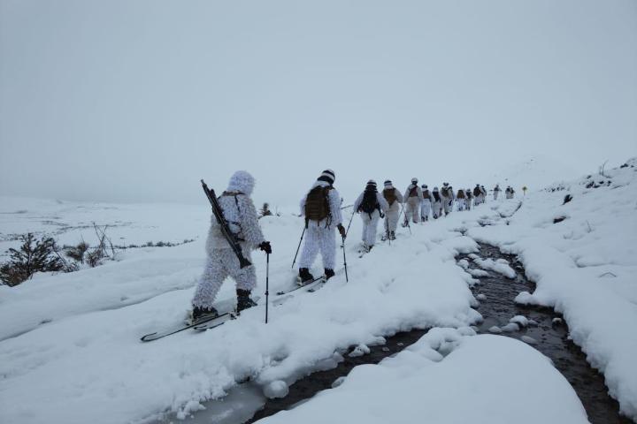 Ejercicio de Combate “Rayenco” del ejército de Chile.