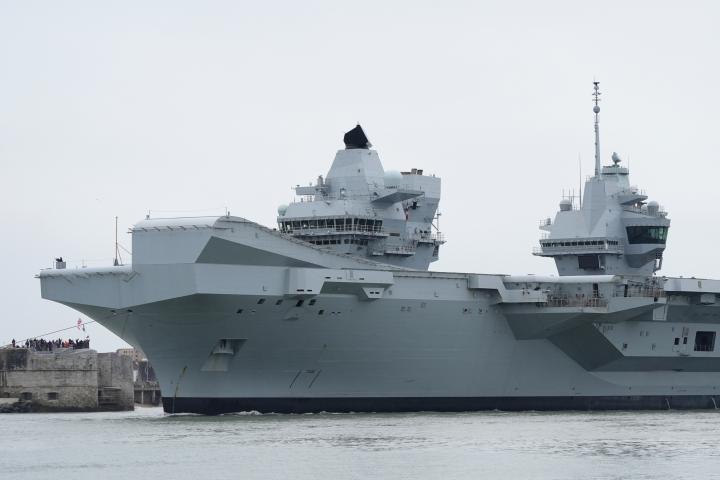 El HMS Prince of Wales.