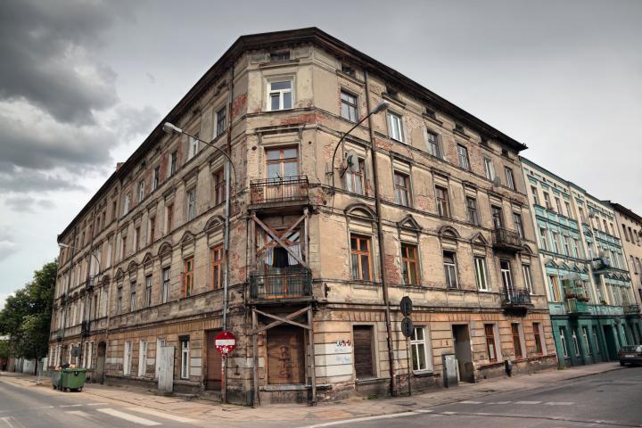 Imagen de varias viviendas.