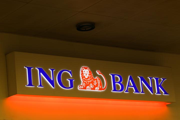 Imagen de archivo del logo del banco ING.