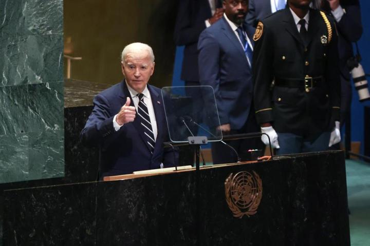 Joe Biden, en la Asamblea General de la ONU