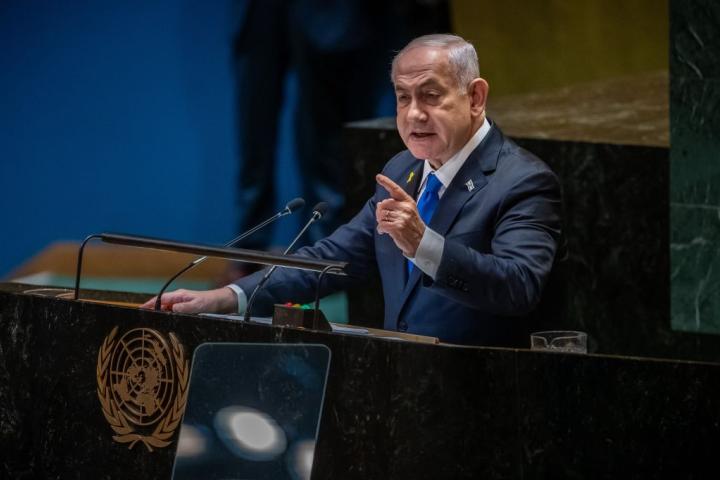 Benjamin Netanyahu, ante la ONU