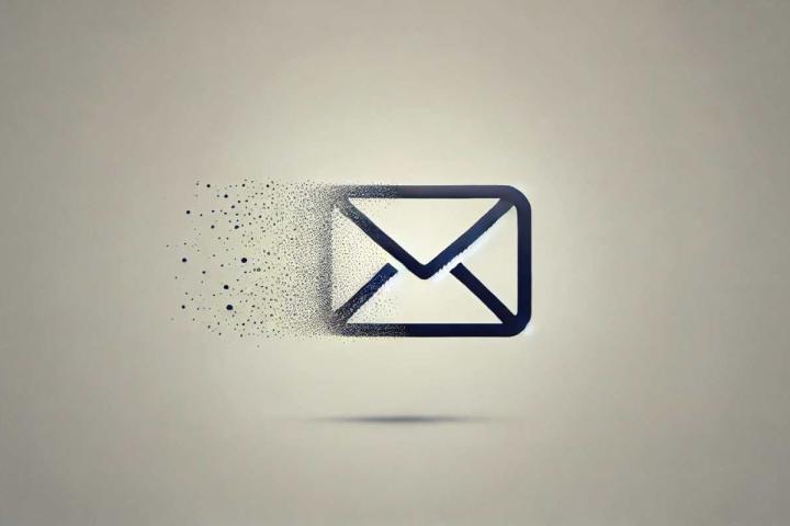 Un email que desaparece