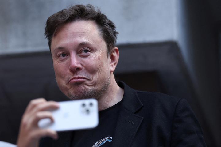 El magnate Elon Musk, propietario de la red social 'X', en una imagen de archivo.