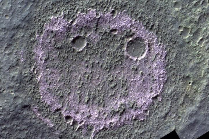 Una imagen infrarroja reciente del Orbitador de Gases Traza ExoMars de la Agencia Espacial Europea.