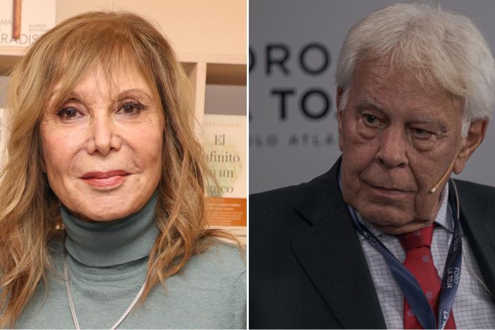 Pilar Eyre y Felipe González