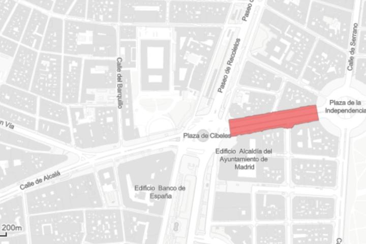 Cortes de tráfico en Madrid el domingo 6 de octubre