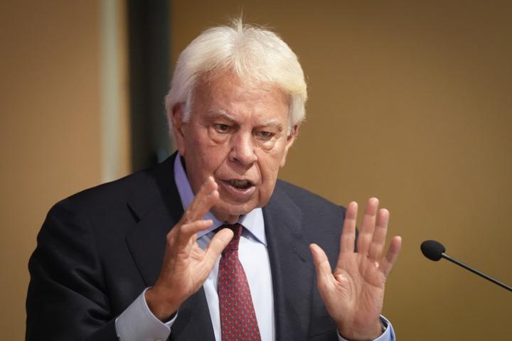 El expresidente del Gobierno, Felipe González.