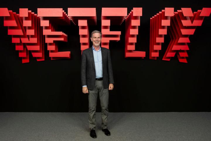 El presidente ejecutivo de Netflix, Reed Hastings, en una foto de archivo.
