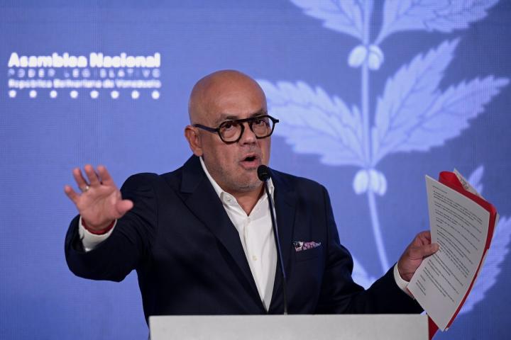 Jorge Rodríguez, presidente de la Asamblea de Venezuela, en una imagen reciente.