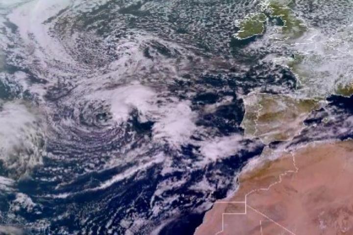 Mapa de previsión de los próximos días de AEMET